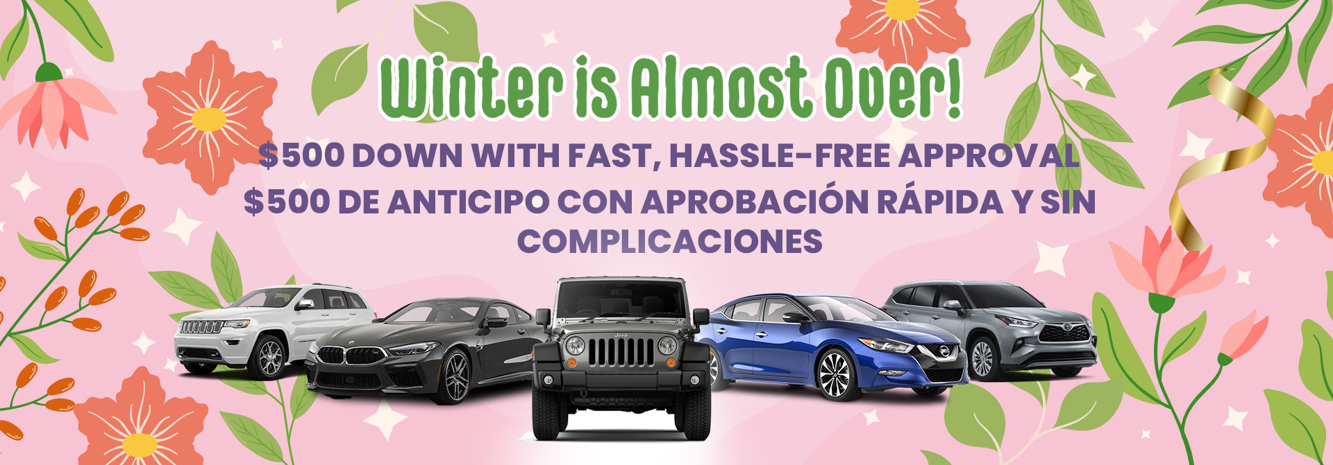 Winter is almost over!